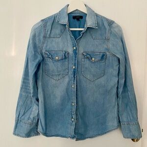 J Crew denim shirt